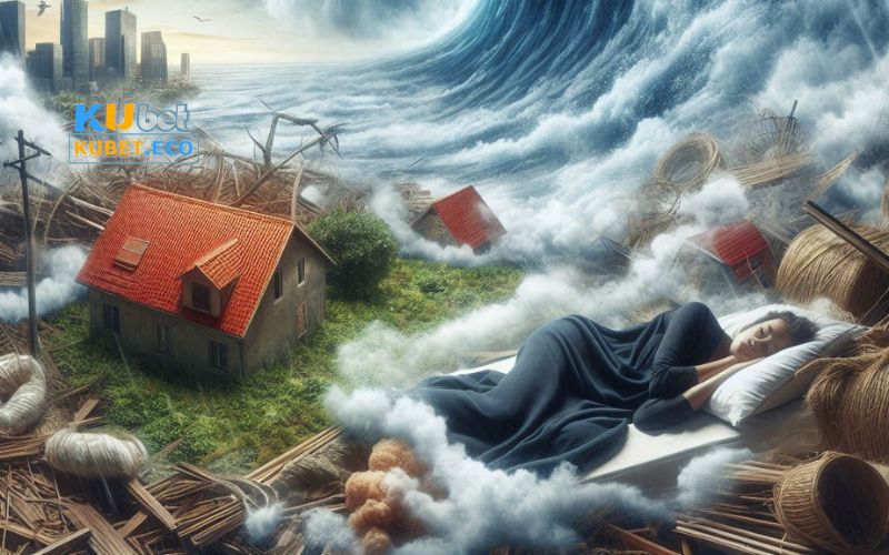 Mơ thấy sóng thần cuốn sạch mọi thứ xung quanh